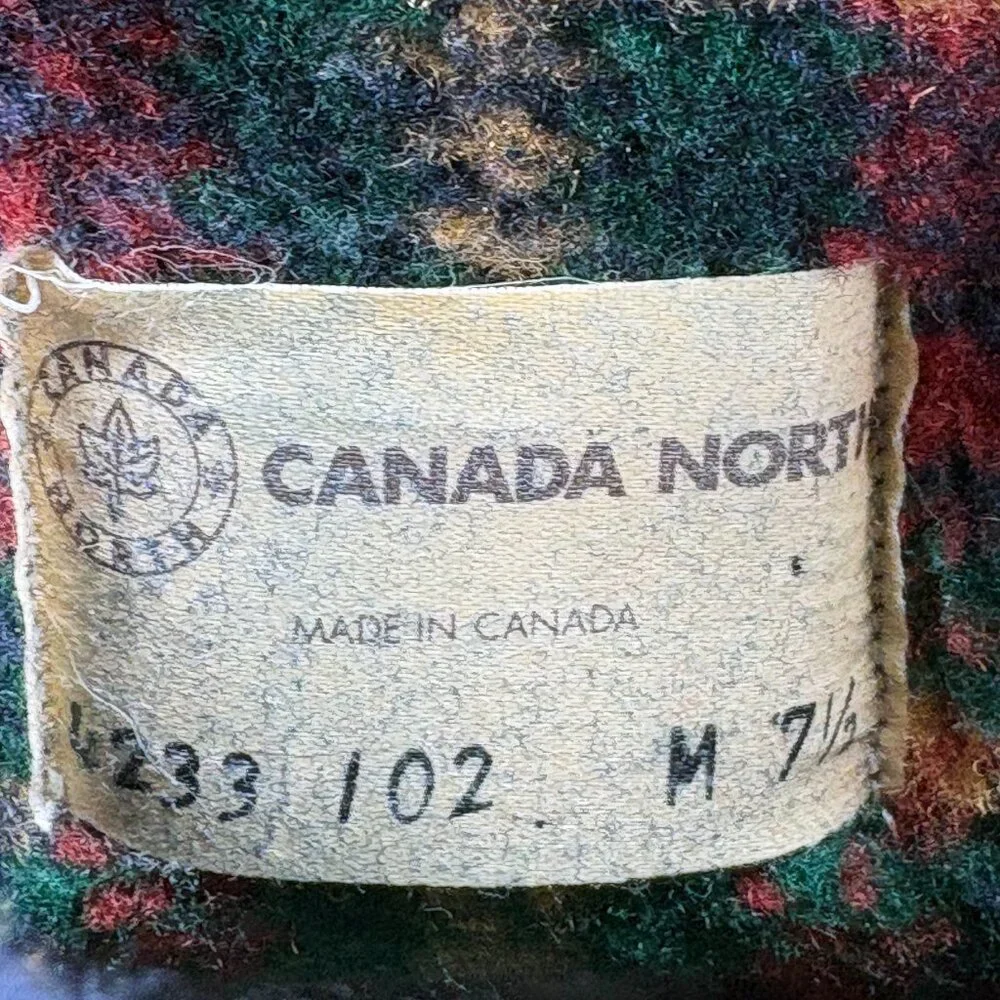 Canada‎ North Black Leather Fleece Insulated Mid Calf Winter Boot
